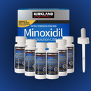 01 CAIXA DE MINOXIDIL 06 UNIDADES DE 60ML KIRKLAND 5% ORIGINAL - 06 MESES DE TRATAMENTO